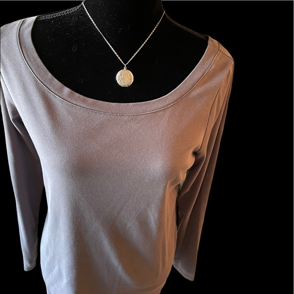 ESPRIT Long Sleeve GRAY Top SIZE XXL EUC - Picture 7 of 11